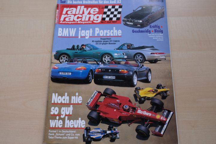 Deckblatt Rallye Racing (07/1997)